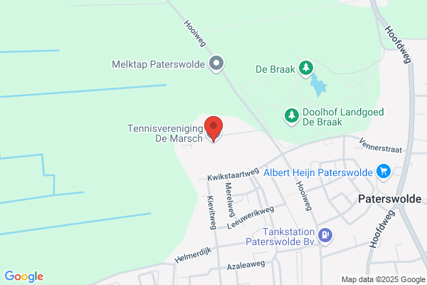 Marsch Tennishal, De