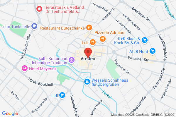 Vreden, G J Van