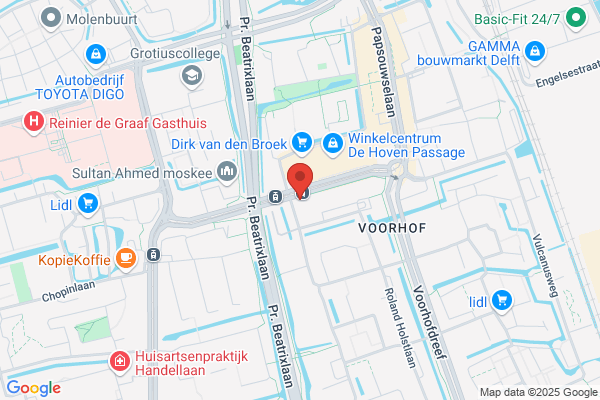 Delftse Bloemenhuis, Het