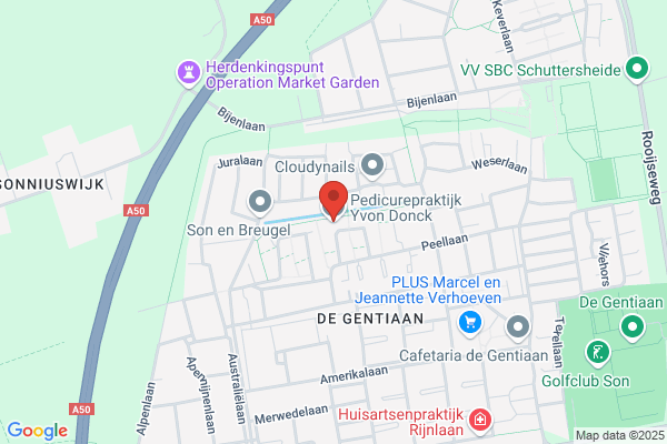 Pedicurepraktijk Yvon Donck