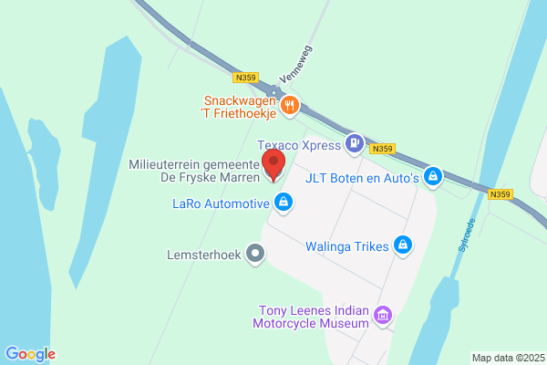 Gemeente De Fryske Marren milieuterrein Lemmer