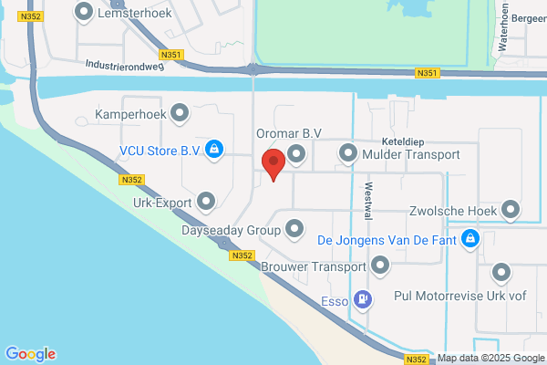 Slooten Urk Bv, Van