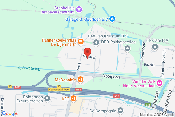 Hazenpad Bv, Caravanbedr 't