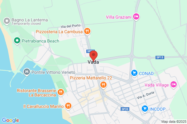 Vada, Sticht