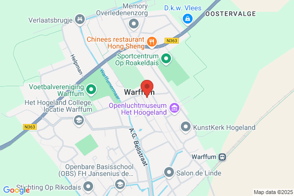 Cafe Cafetaria 't Hof Van Warffum