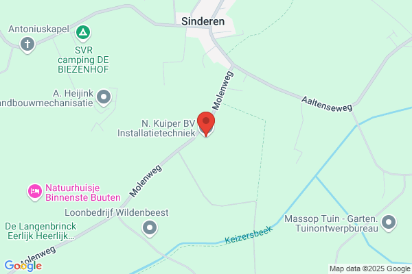 Kuipers en Zn Techn Installatiebedrijf Fa W