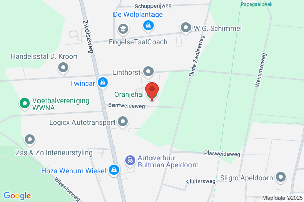 Oranjehal Rijhal, Sticht