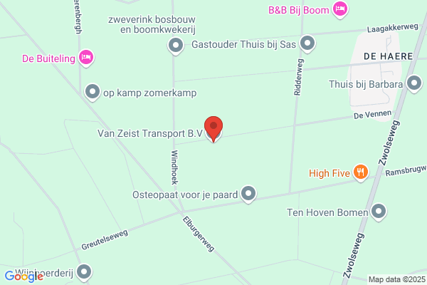 Zeist Apeldoorn, Van