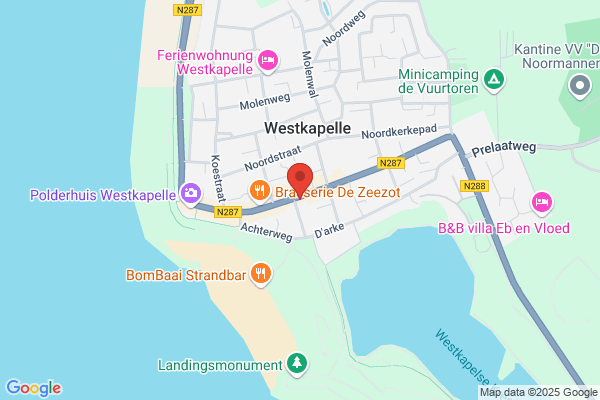 Bed by the Sea h.od.n. Zeeland Sky Recreatie