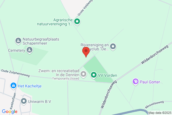 Politie Vorden - Zutphenseweg GESLOTEN