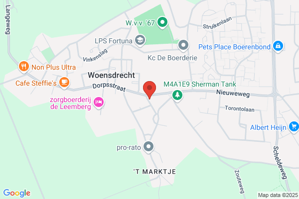 Vredesburo, Sticht