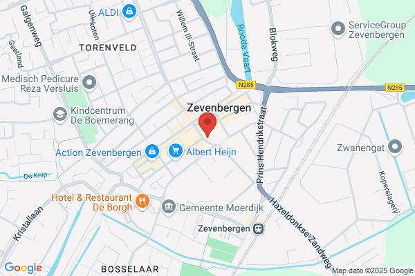 Herv Rusth Zevenbergen, Sticht