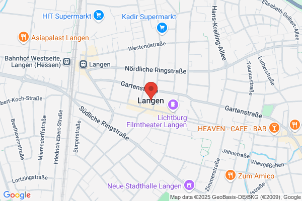 Langen, A J Van