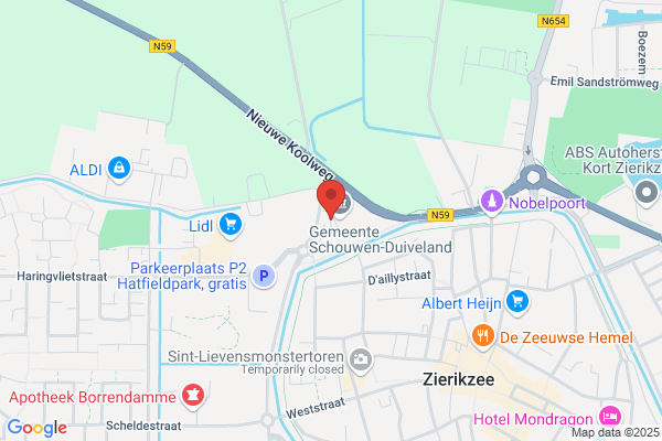 Vrijwillige Hulpdienst, Sticht