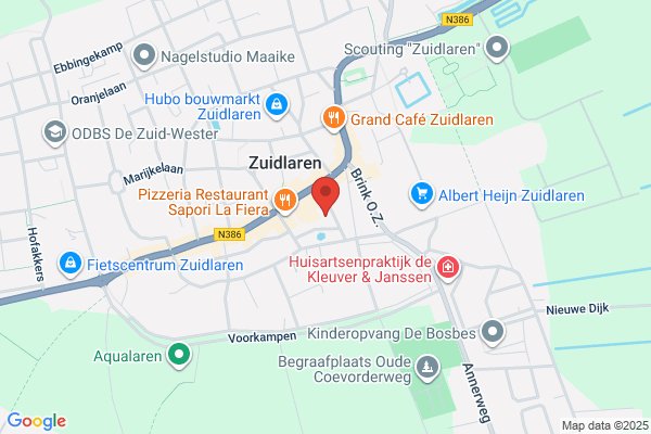 Univé winkel Zuidlaren - Verzekeringen en Hypotheekadvies