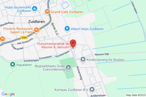 Zuidlaren Ritmeesterlaan | Voetencentrum Wender